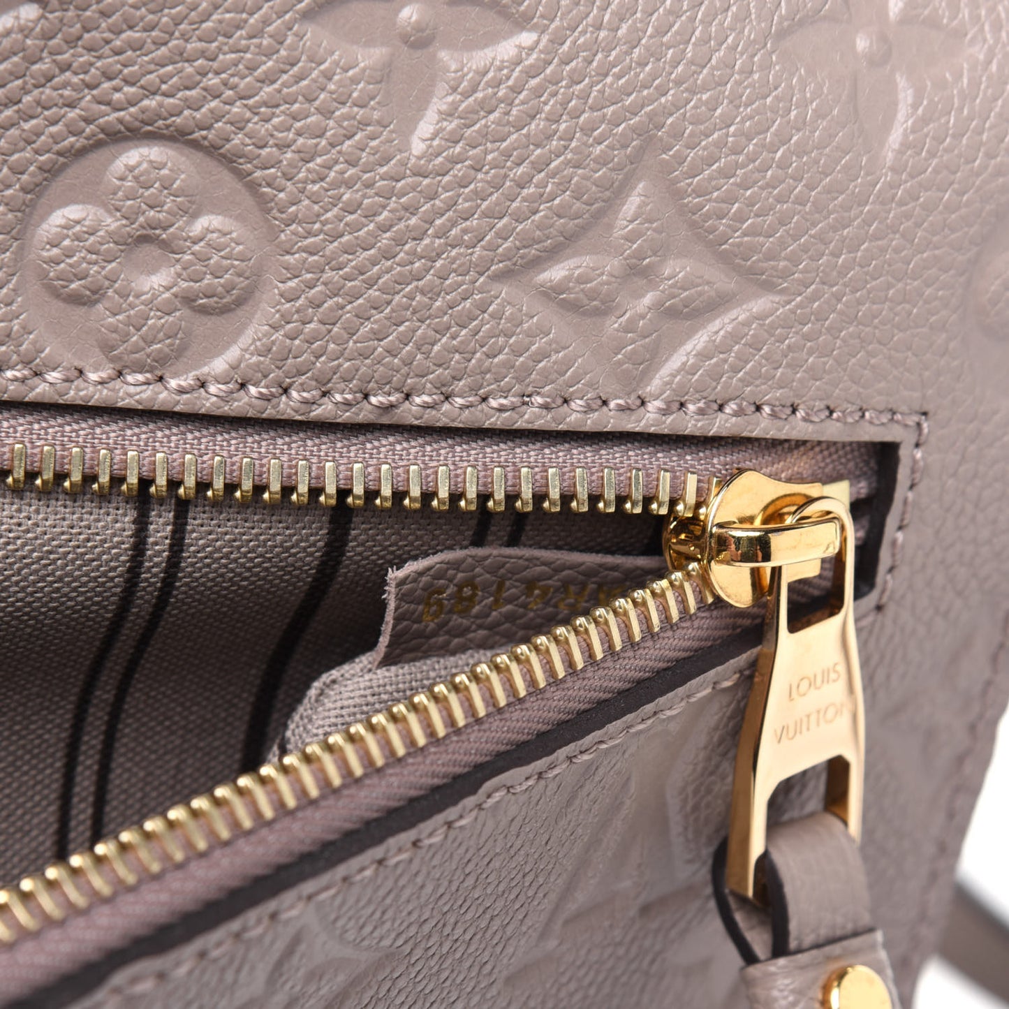 Empreinte Pochette Metis Tourterelle