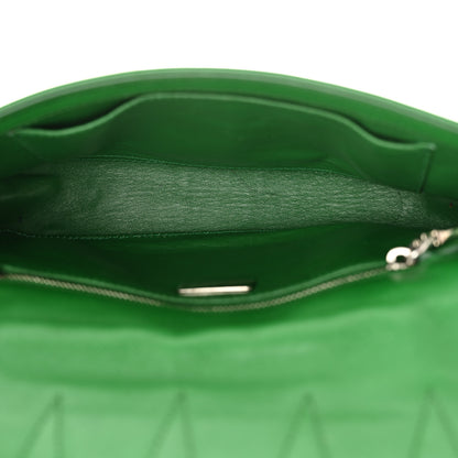 Prada Saffiano Lux Sound Crossbody Bag Green 5 of 13