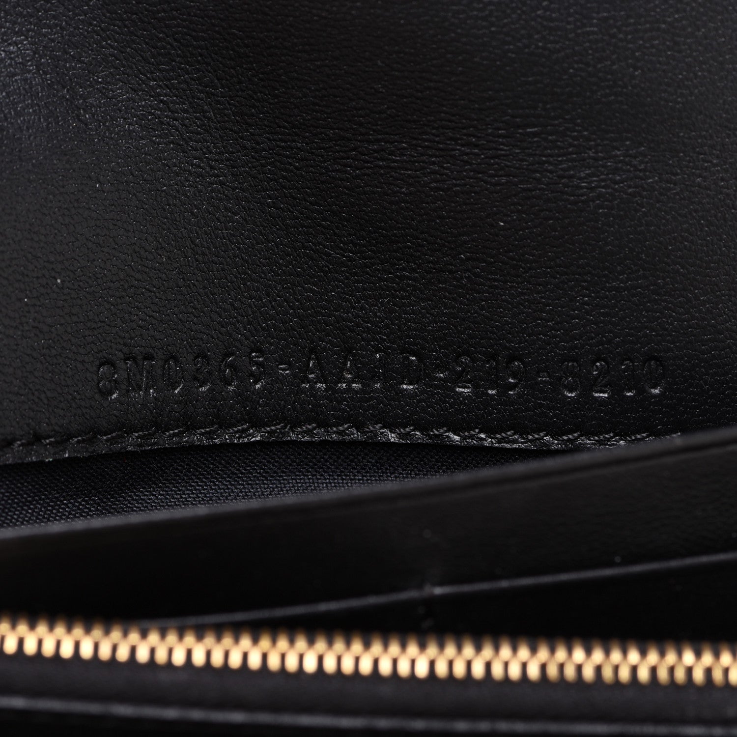 Fendi Nappa Matisse FF Embossed Continental Wallet On Chain Black 6 of 11