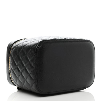 Chanel Caviar Quilted Large Vanity Pouch Black 4 of 10