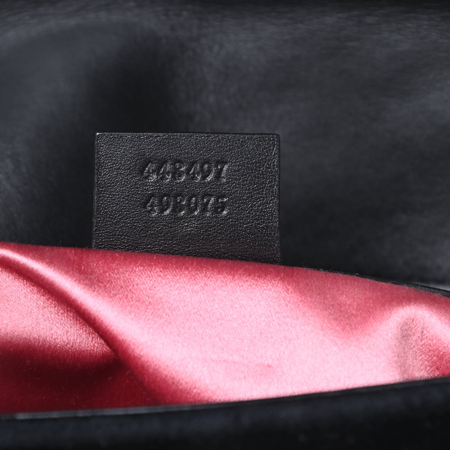 Velvet Matelasse Small GG Marmont Shoulder Bag Black