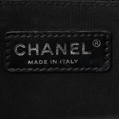 Chanel Patent Calfskin Quilted New Medium Boy Flap Black 6 of 13