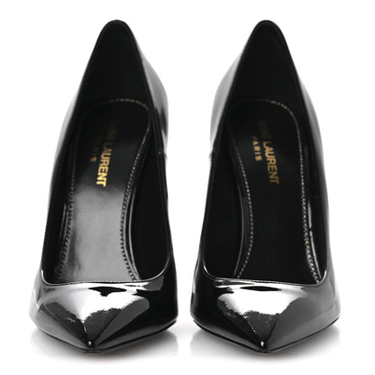 Saint Laurent Patent Calfskin Opyum 110 Pumps 38 Black 3 of 11