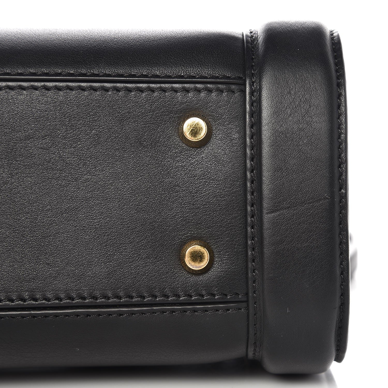 Alexander McQueen Sweet Calfskin Small Heroine 30 Black 10 of 10