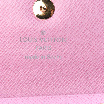 Louis Vuitton Monogram Multicolor Business Card Holder White Litchi 5 of 7
