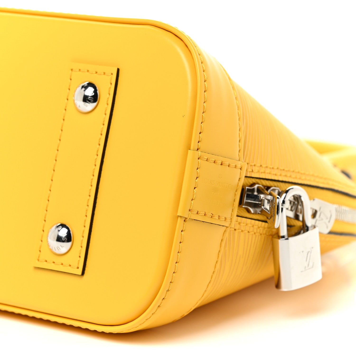 Louis Vuitton Epi Jacquard Alma BB Sunflower 9 of 14