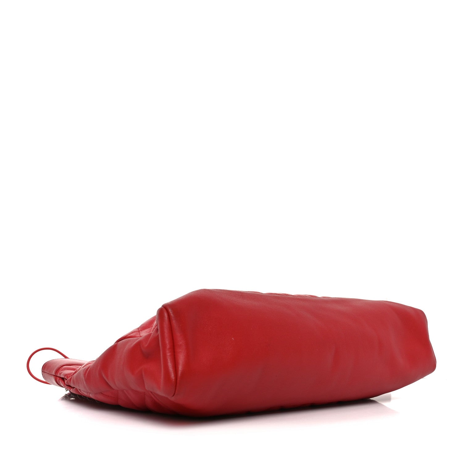 Chanel Shiny Aged Calfskin Quilted Large 31 Shopping Bag Red 4 of 10