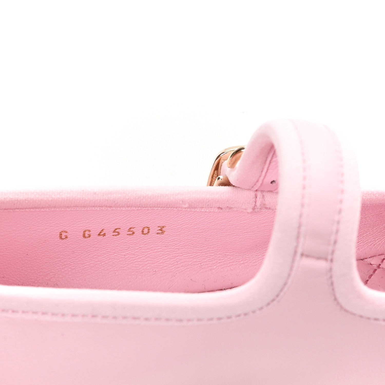 Chanel Lambskin Mary Jane Flats 36 Light Pink 9 of 9