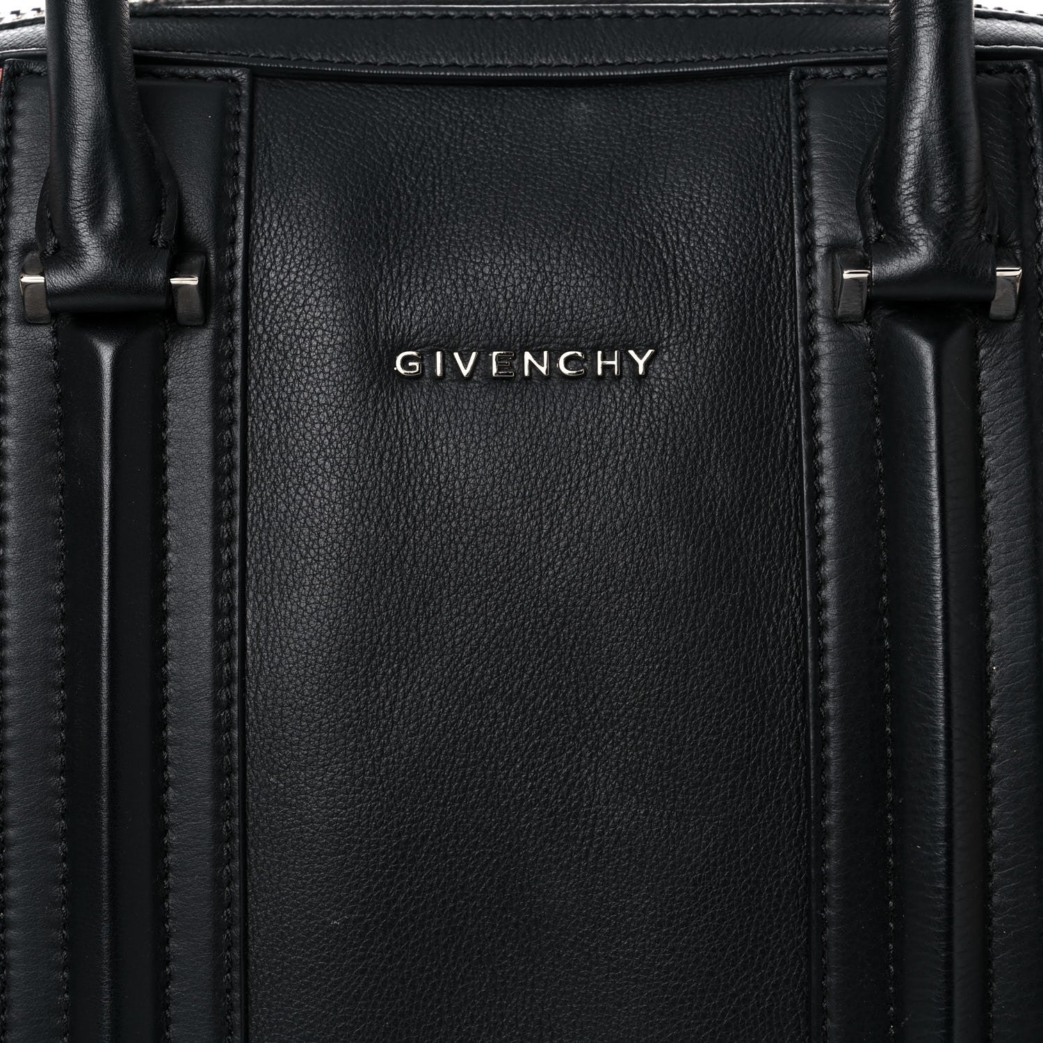 Givenchy Calfskin Floral Print Medium Lucrezia Black 12 of 13