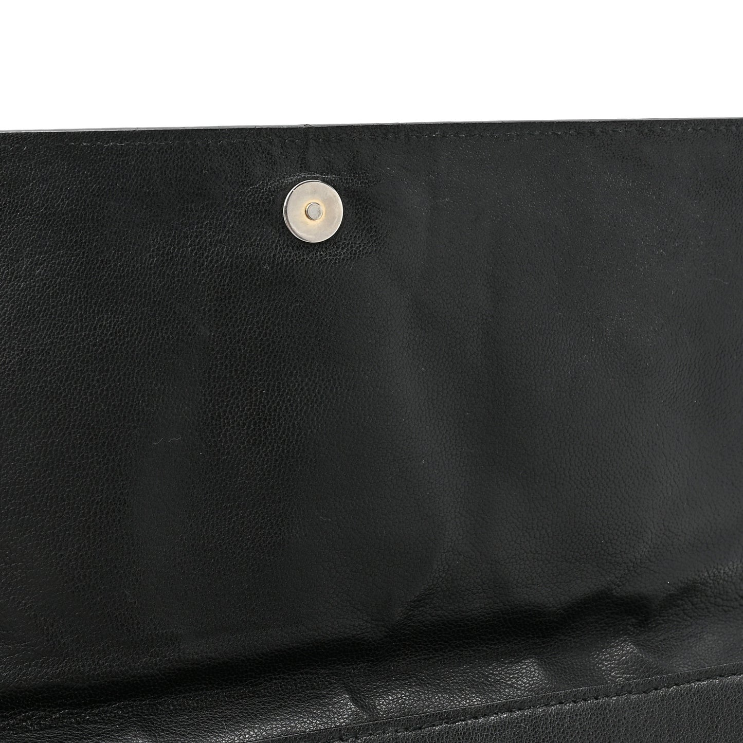Calfskin Monogram Large Belle De Jour Clutch Black