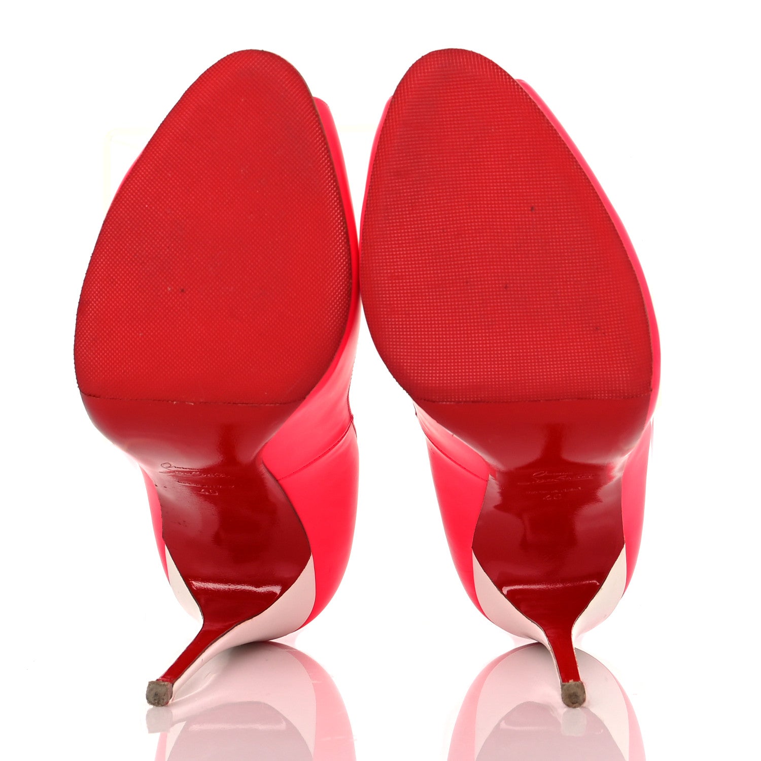 Christian Louboutin Jazz Calf Youpi 120 Pumps 40 Fuchsia White 5 of 8