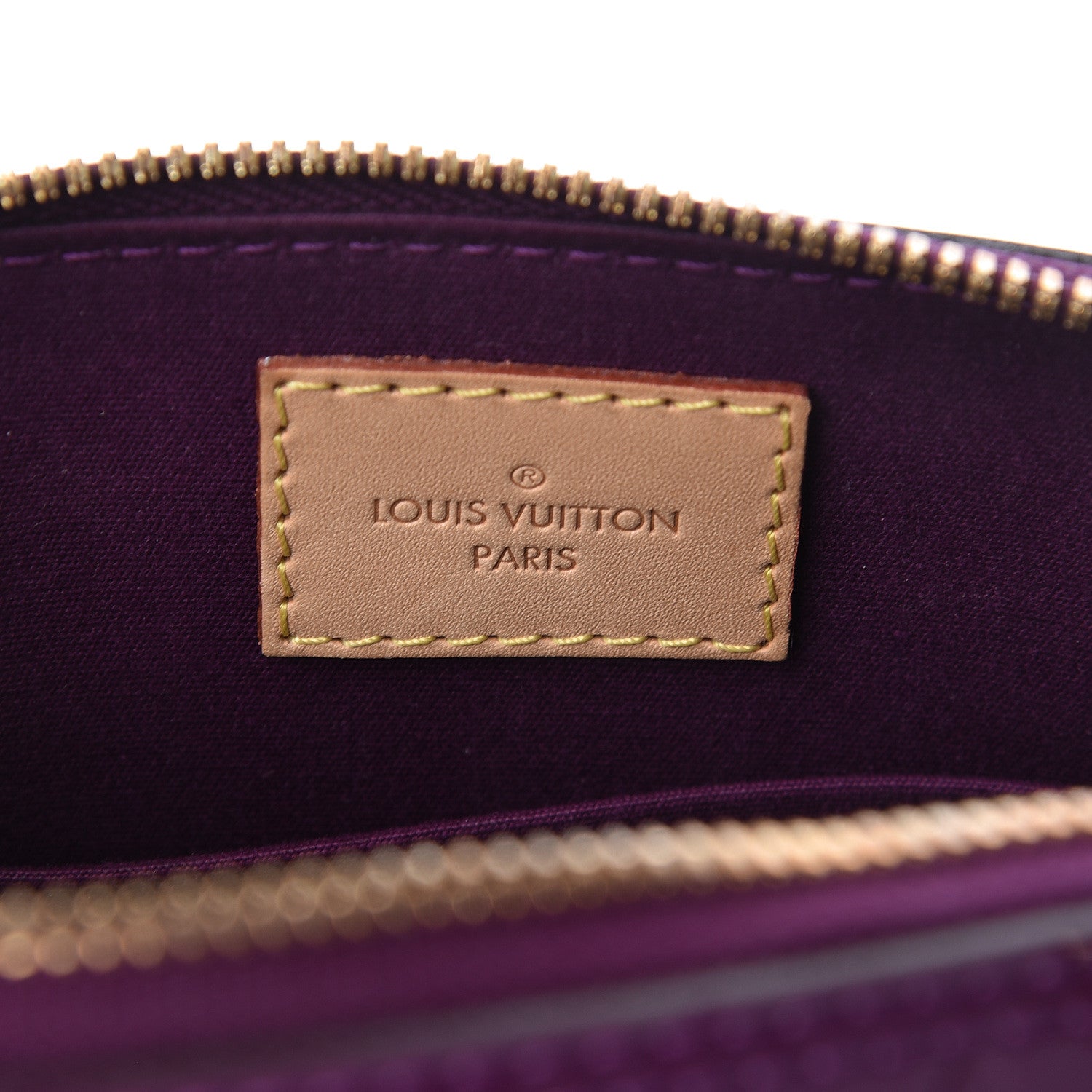 Louis Vuitton Vernis Alma BB Amethyste 6 of 9