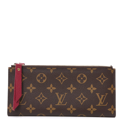 Louis Vuitton Monogram Adele Wallet Fuchsia 1 of 7