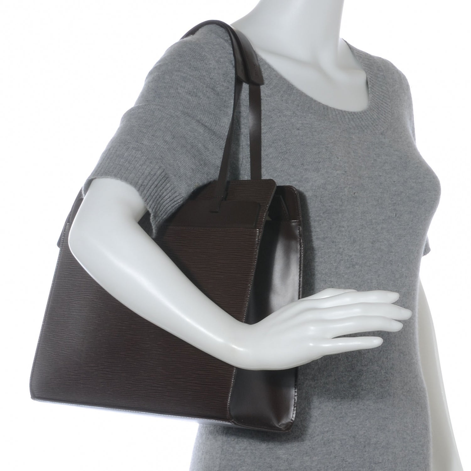 Louis Vuitton Epi Croisette PM Moka 2 of 7