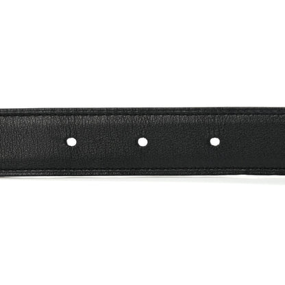 Hermes Swift Epsom 24mm Mini Constance H Belt 75 Black Gold 5 of 6