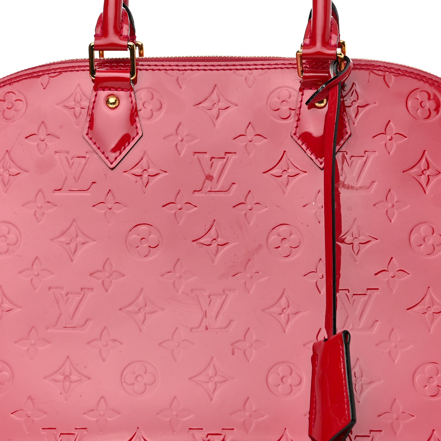 Louis Vuitton Vernis Alma GM Rose Indien 8 of 10