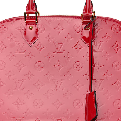 Louis Vuitton Vernis Alma GM Rose Indien 8 of 10