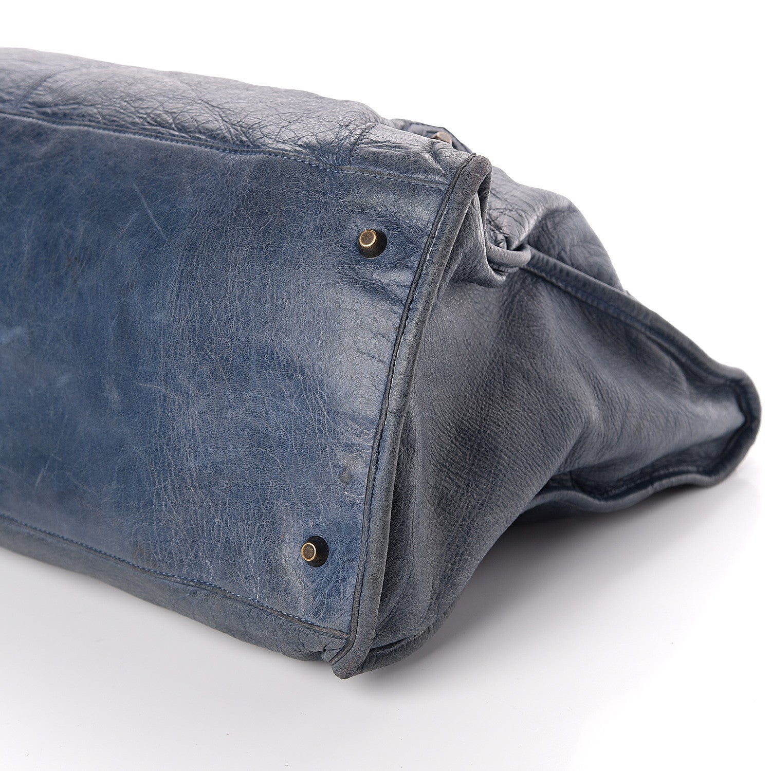 Balenciaga Agneau Classic Hardware Work Navy 7 of 7
