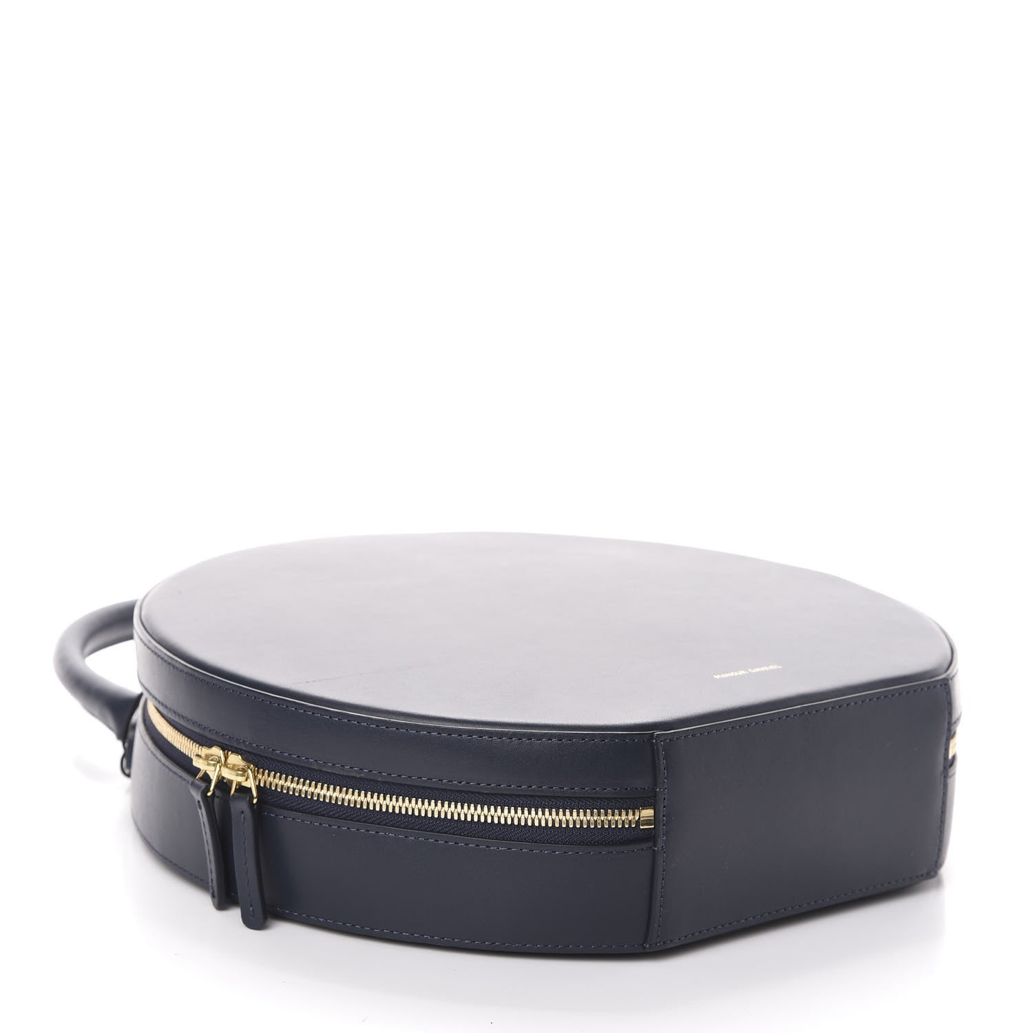 Mansur Gavriel Calfskin Circle Bag Navy 4 of 9