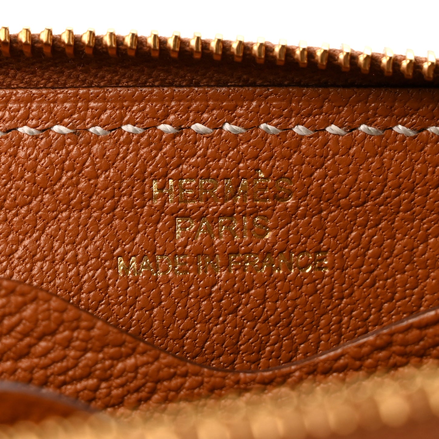 Evercolor Zipengo Chain D'Ancre Compact Cardholder Gold