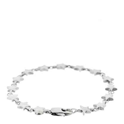 Tiffany Sterling Silver Chain of Stars Bracelet 2 of 4