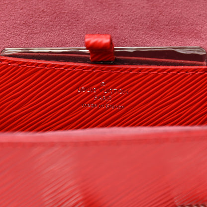 Louis Vuitton Epi Twist Shoulder Bag MM Coquelicot 6 of 8