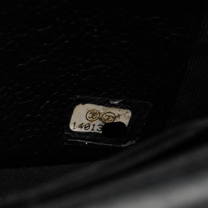 Chanel Caviar Quilted Wallet On Chain WOC Black 8 of 8