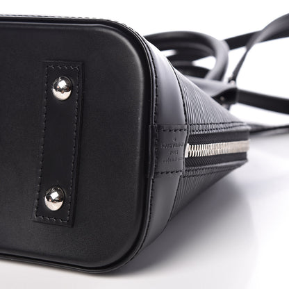 Louis Vuitton Epi Alma BB Black 9 of 9