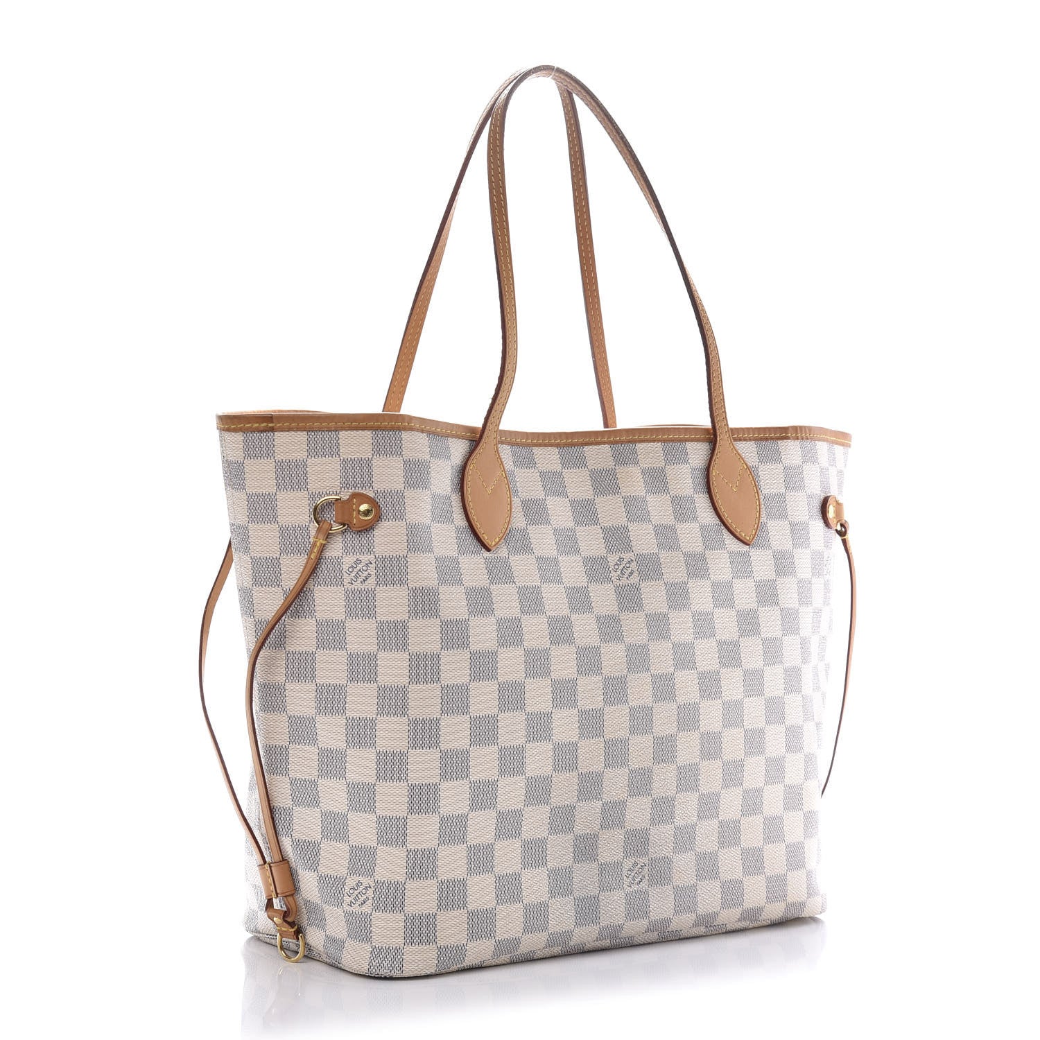 Louis Vuitton Damier Azur Neverfull MM 3 of 12