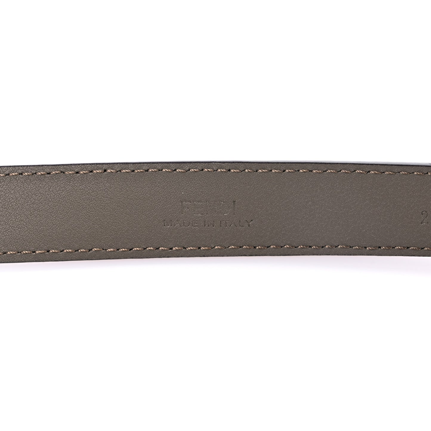 Vitello King FF 2CM Belt 90 36 Grey
