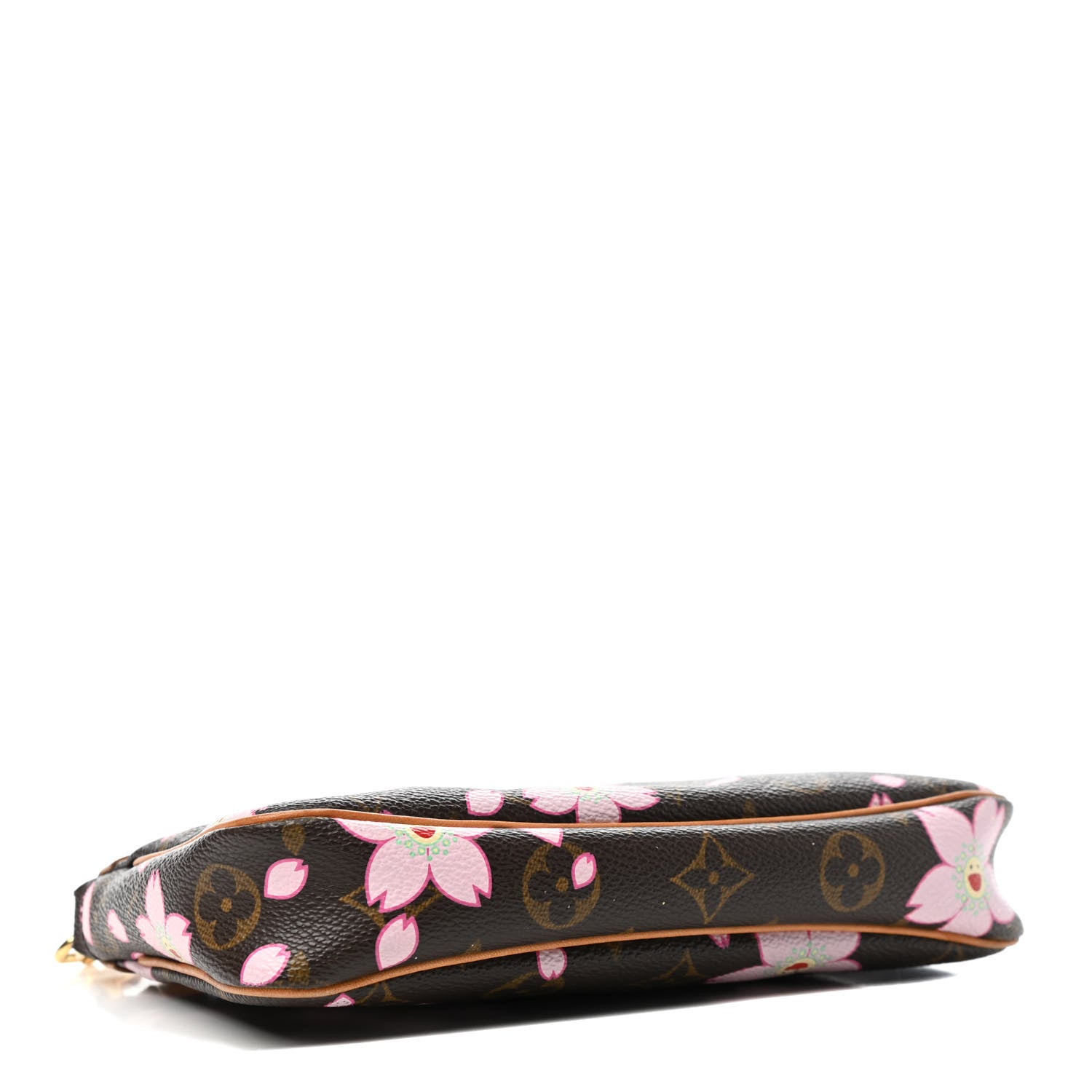 Louis Vuitton Monogram Cherry Blossom Pochette Accessories Brown 3 of 4