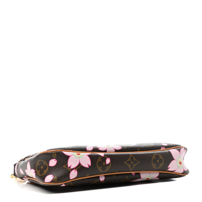Louis Vuitton Monogram Cherry Blossom Pochette Accessories Brown 3 of 4