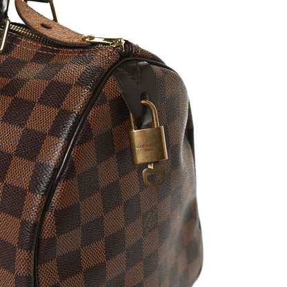 Louis Vuitton Damier Ebene Speedy 30 7 of 13