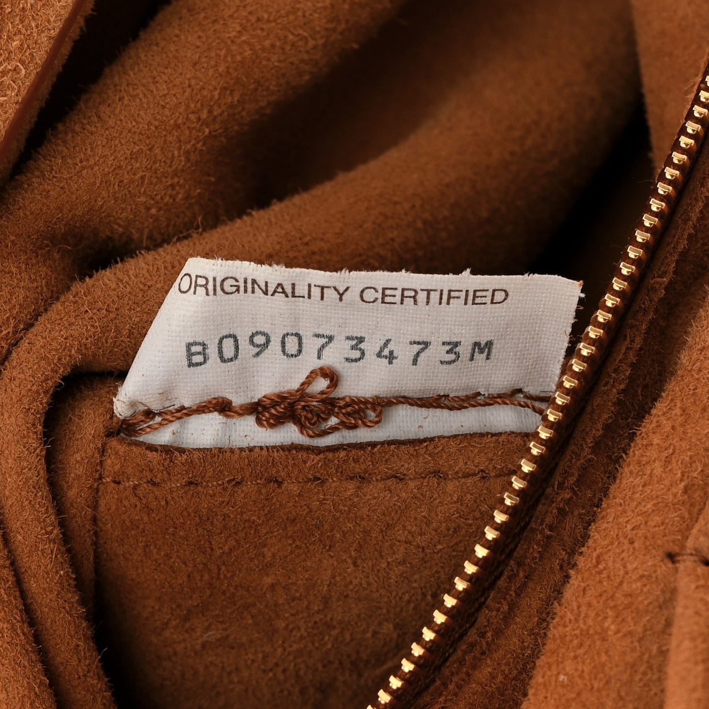 French Calfskin Maxi Intrecciato Medium Arco Caramel