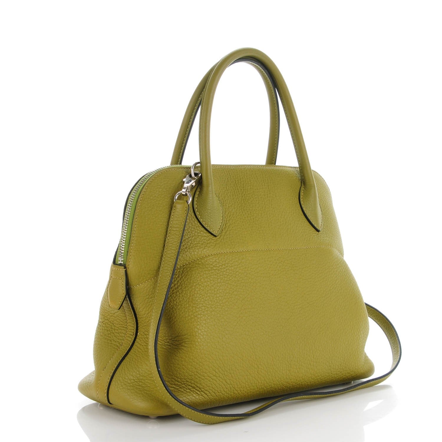 Hermes Taurillon Clemence Bolide 31 Chartreuse 4 of 9