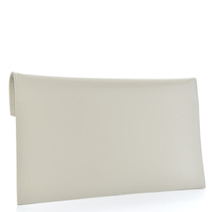 Saint Laurent Smooth Shiny Calfskin Uptown Pouch Crema Soft 3 of 6
