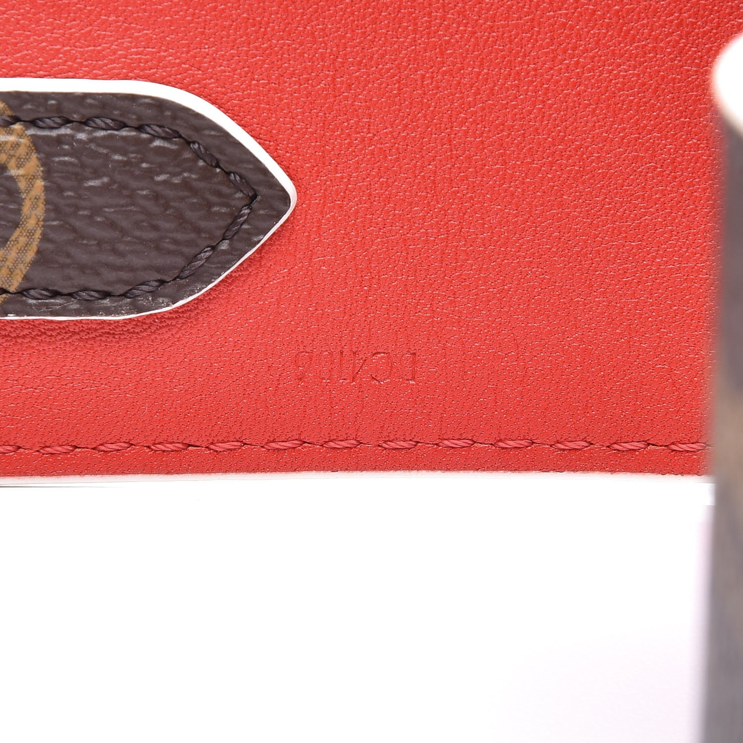 Louis Vuitton Monogram Bandouliere Shoulder Strap Red 4 of 4