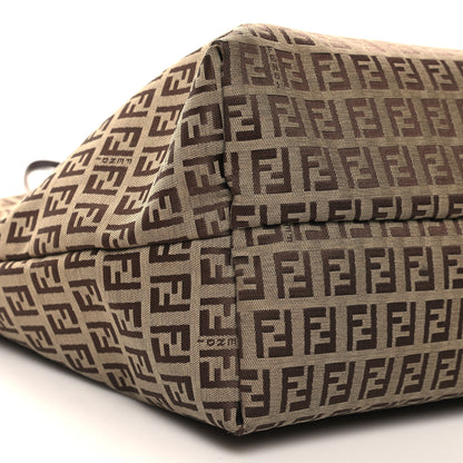 Fendi Zucchino Tote Brown 9 of 12