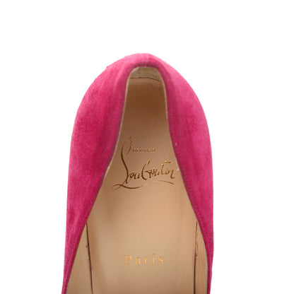 Christian Louboutin Veau Velours Pigalle Follies 120 Pumps 41 Rosa 7 of 8