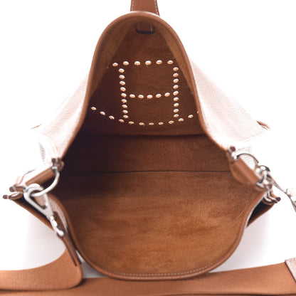 Hermes Taurillon Clemence Evelyne III GM Gold 5 of 8