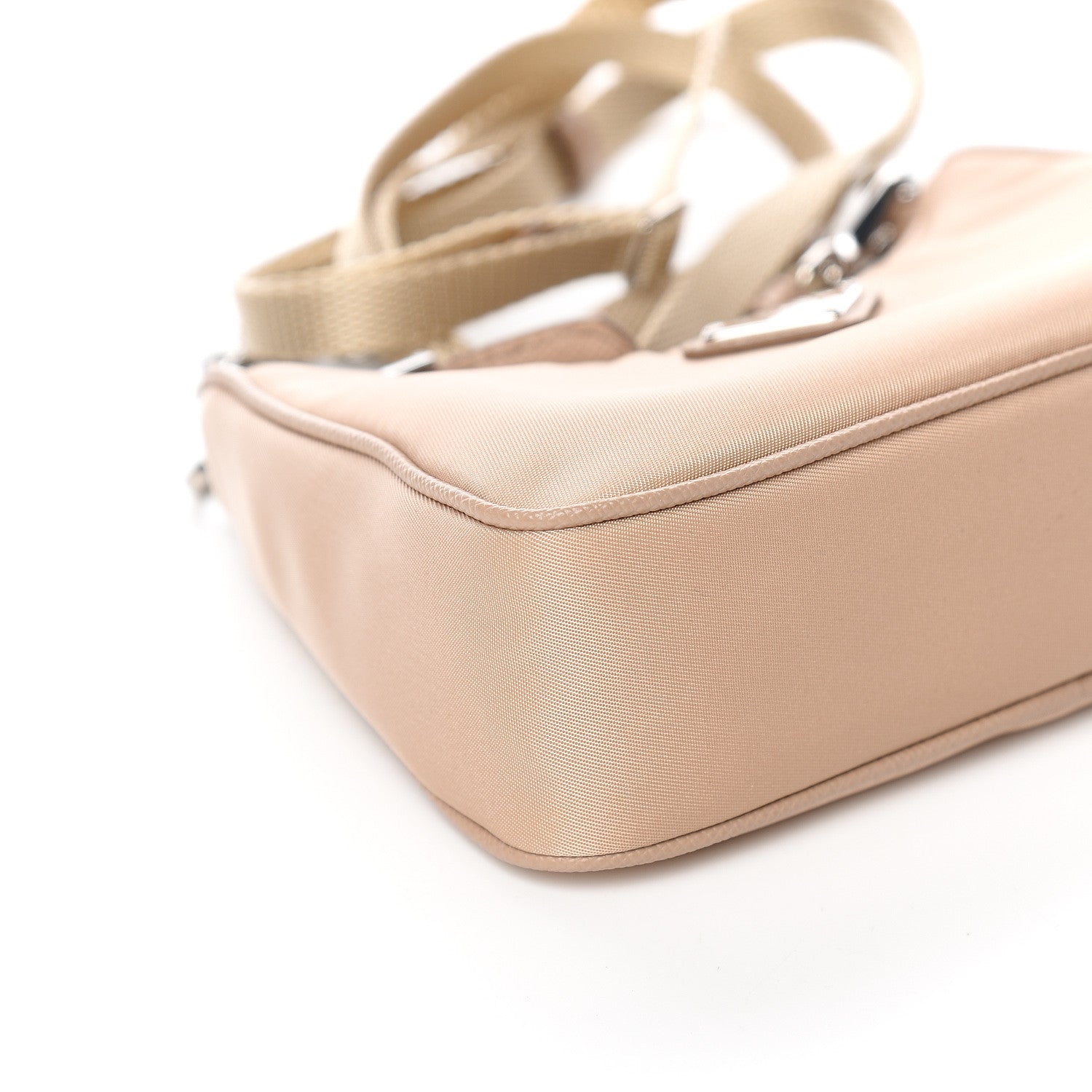 Prada Tessuto Nylon Saffiano Mini Re-Edition 2000 Shoulder Bag Cammeo 7 of 10