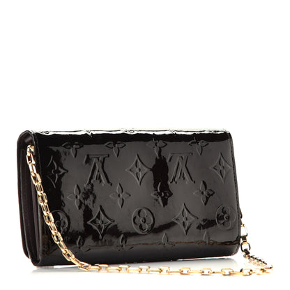 Louis Vuitton Vernis Chain Wallet Amarante 4 of 10