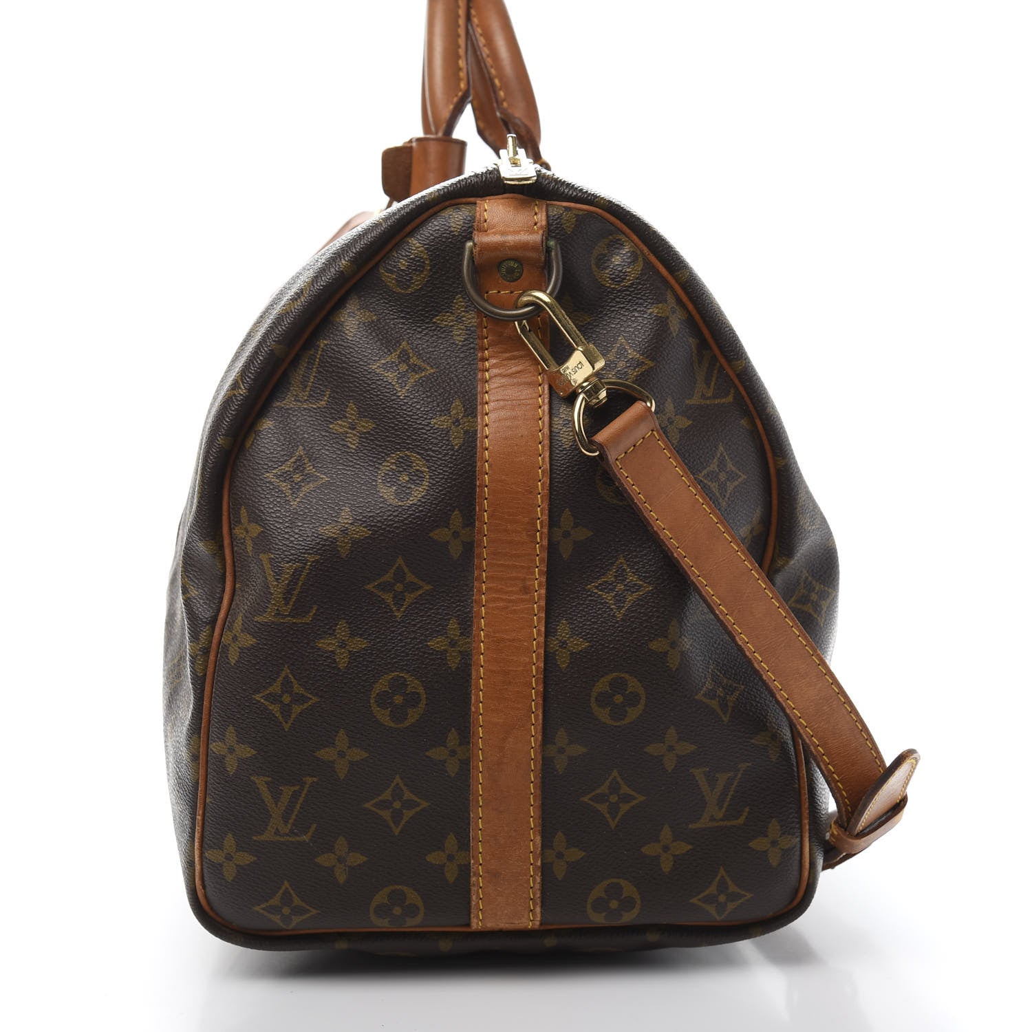 Louis Vuitton Monogram Keepall Bandouliere 50 10 of 18