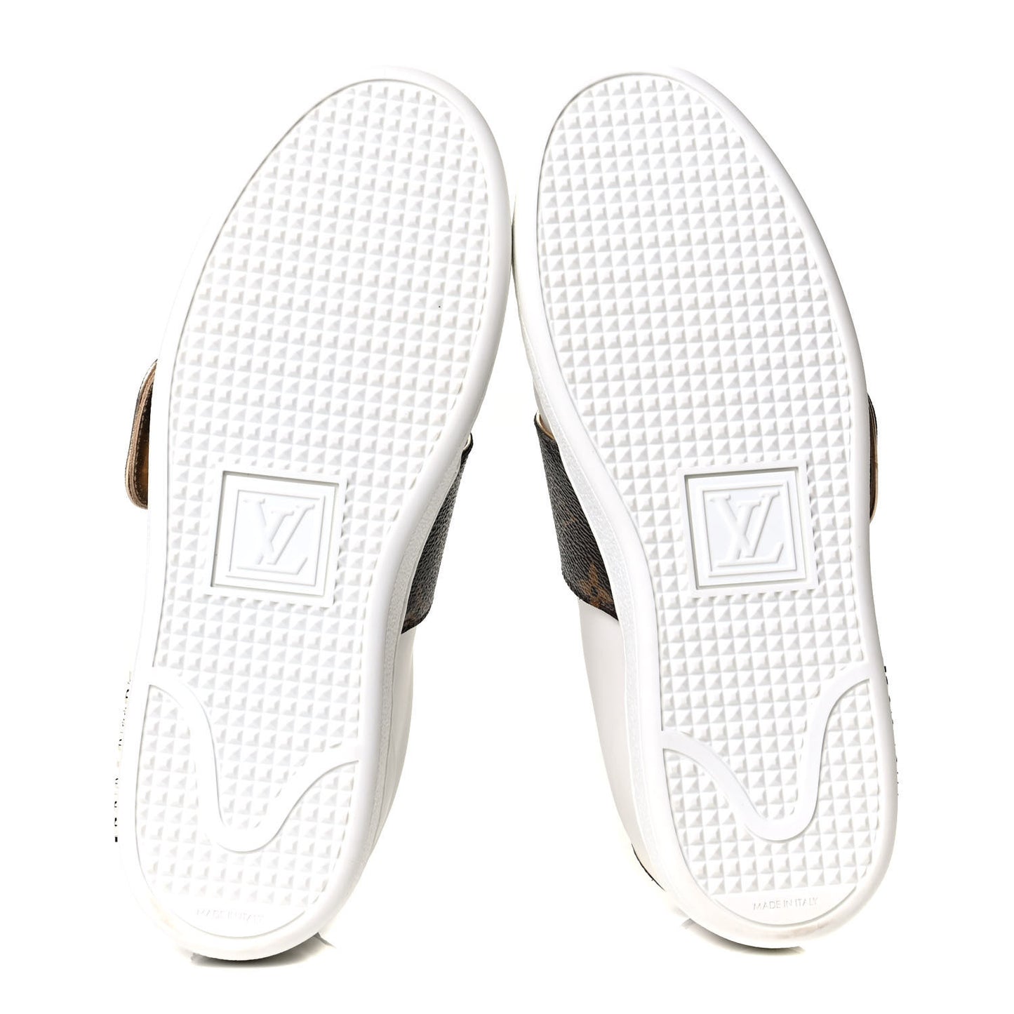 Calfskin Monogram Frontrow Sneaker 36 White
