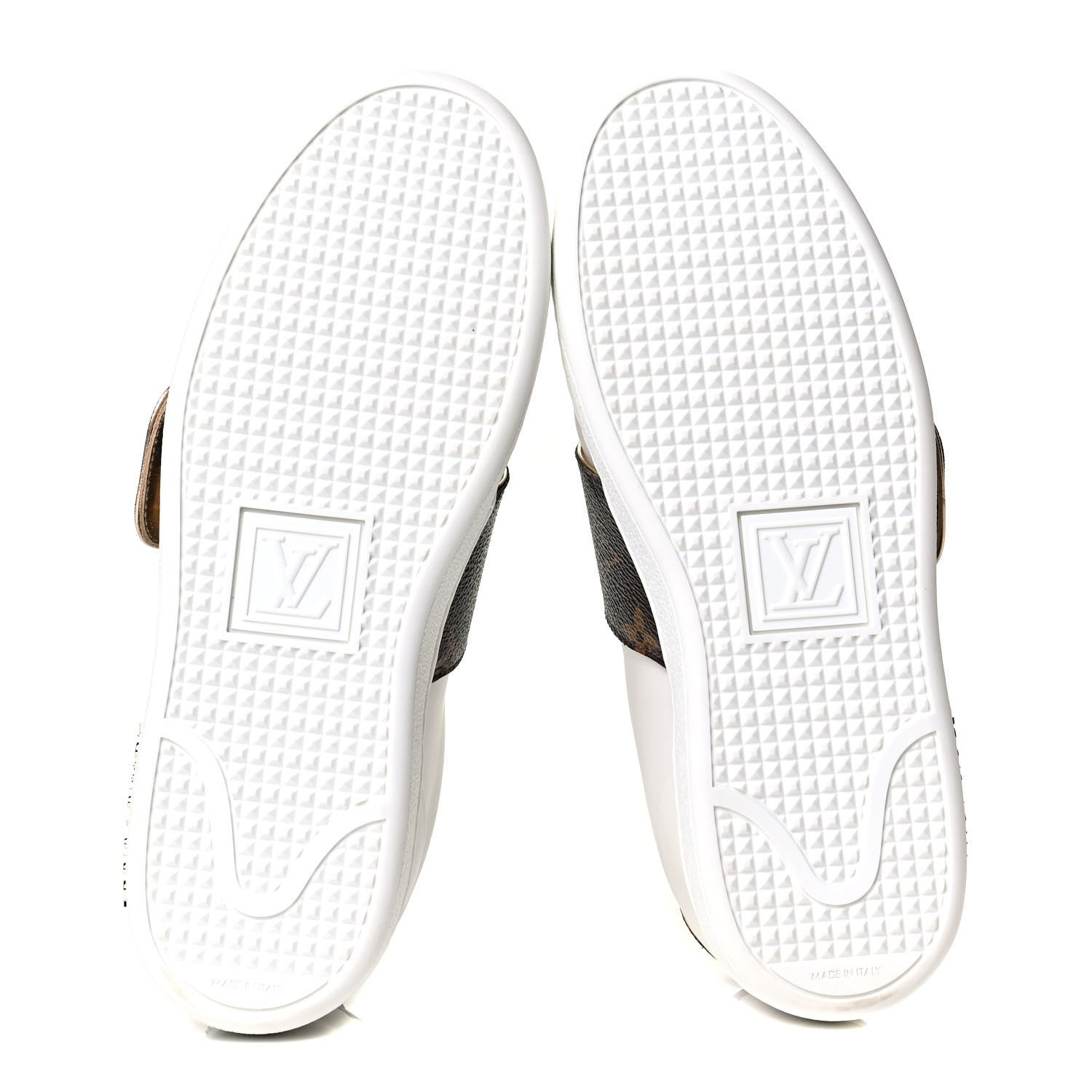 Louis Vuitton Calfskin Monogram Frontrow Sneaker 36 White 4 of 4