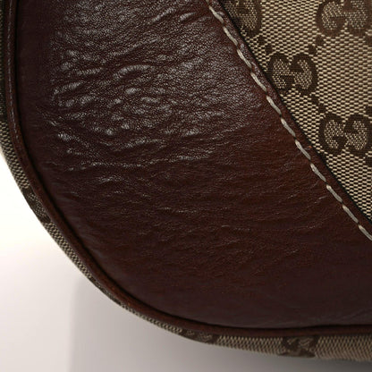 Gucci Monogram Medium Charlotte Hobo Brown 9 of 17
