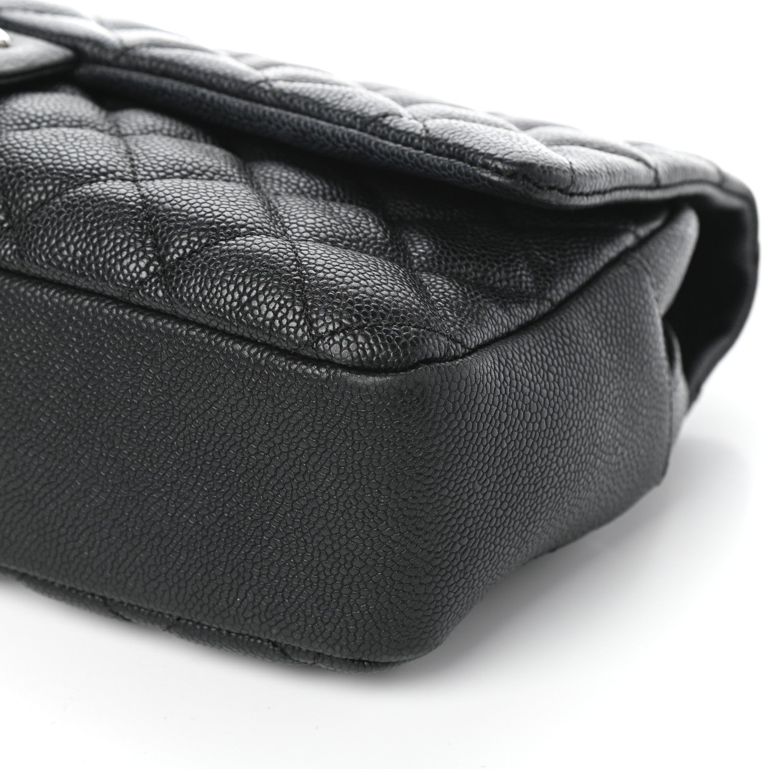Chanel Caviar Quilted Jumbo Easy Flap Black 10 of 10