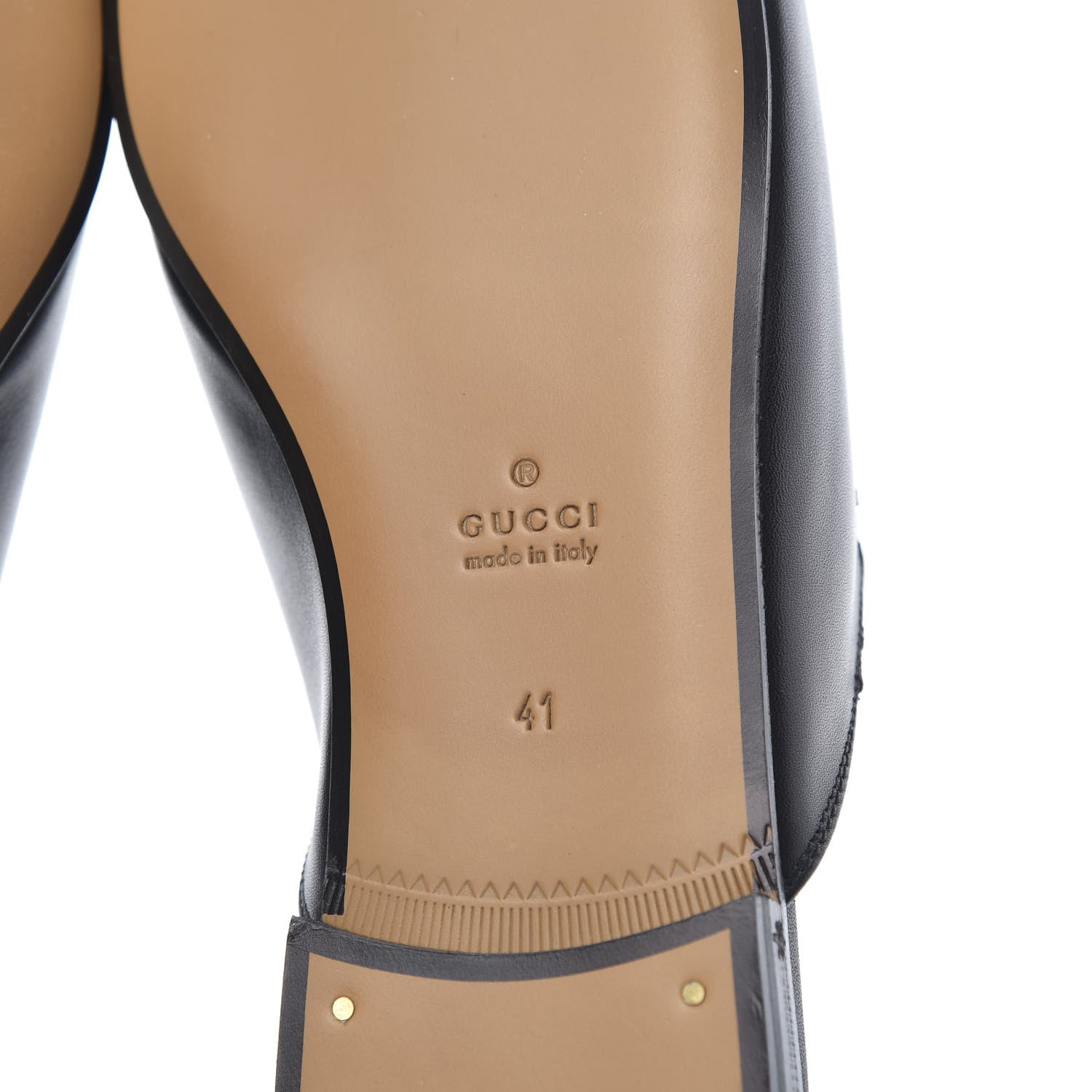 Gucci Calfskin Flower Embroidered Princetown Slippers 41 Black 6 of 10