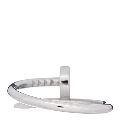 Cartier 18K White Gold Small Juste Un Clou Ring 48 4.5 3 of 6