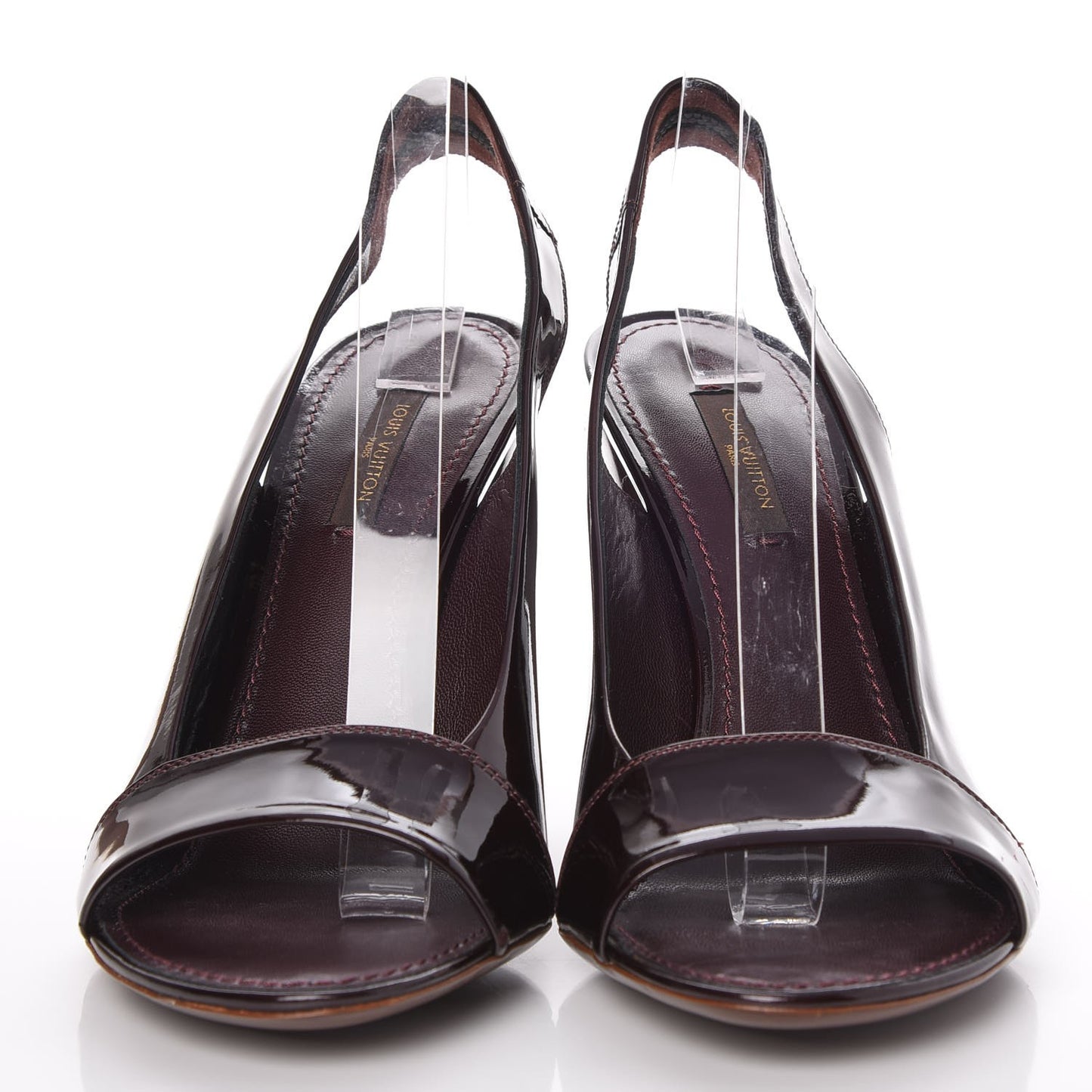 Patent Slingback Heels 38 Amarante
